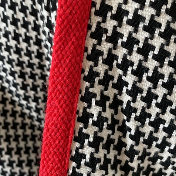 REDUCED!!!Vintage 70’s Jac Dale by Nina Wills houndstooth black and white! - Picture 9 of 17